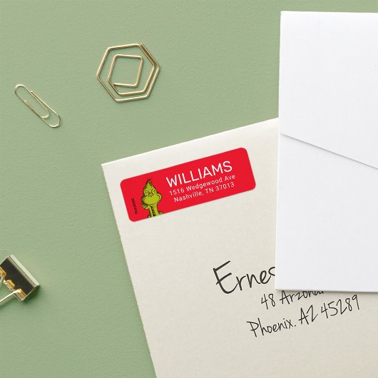 Dr. Seuss | Merry Grinchmas Holiday Lab Etiket