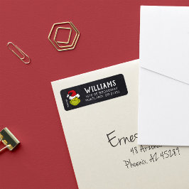 Dr. Seuss | Merry Grinchmas The Grinch Holiday Etiket