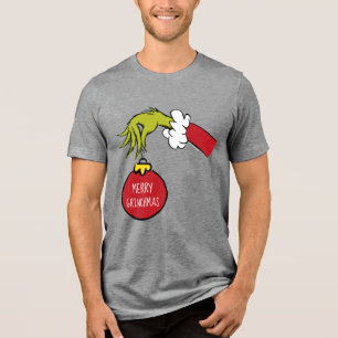 Dr. Seuss   Merry Grinchmas Tri-Blend Shirt