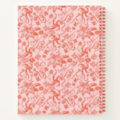 Dr. Seuss | Moederdag Bloemenpatroon Notitieboek (Achterkant)