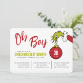 Dr. Seuss | O jongen Grinch babyborrel (Staand voorkant)