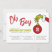 Dr. Seuss | O jongen Grinch babyborrel (Voorkant)