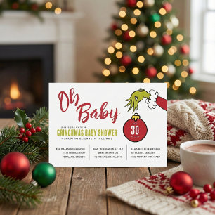 Dr. Seuss   Oh Baby Grinch Baby shower