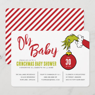 Dr. Seuss   Oh Baby Grinch Baby shower