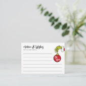 Dr. Seuss | Oh Boy Grinch Baby Advies Informatiekaartje (Staand voorkant)