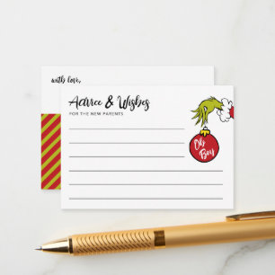 Dr. Seuss   Oh Boy Grinch Baby Advies Informatiekaartje