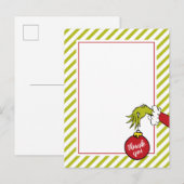 Dr. Seuss | Oh Boy Grinch Baby Shower Bedankje Briefkaart (Voorkant / Achterkant)