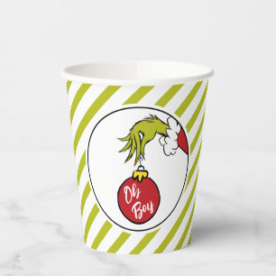 Dr. Seuss   Oh Boy Grinch Baby shower Papieren Bekers