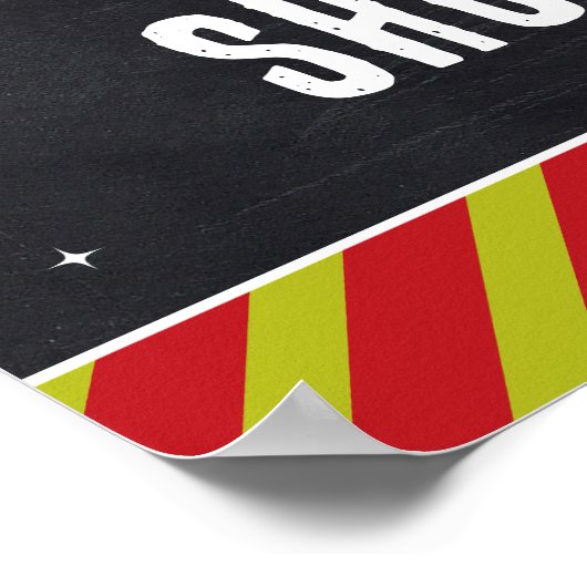 Dr. Seuss | Oh Boy Grinch Baby shower Poster (Hoek)