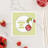 Dr. Seuss | Oh Boy Grinch Baby shower Servet (Insitu)