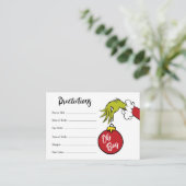 Dr. Seuss | Oh Boy Grinch Baby voorspellingen Informatiekaartje (Staand voorkant)