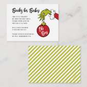 Dr. Seuss | Oh Boy Grinch Boeken voor Baby Informatiekaartje (Voorkant / Achterkant)