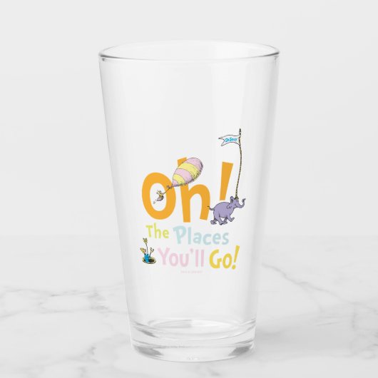 Dr. Seuss | Oh! De Plaatsen Parade Glas (Voorkant)