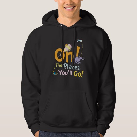 Dr. Seuss | Oh! De Plaatsen Parade Hoodie (Voorkant)