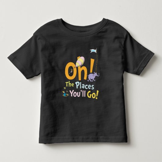 Dr. Seuss | Oh! De Plaatsen Parade Kinder Shirts (Voorkant)