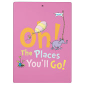 Dr. Seuss | Oh! De Plaatsen Parade Klembord (Achterkant)