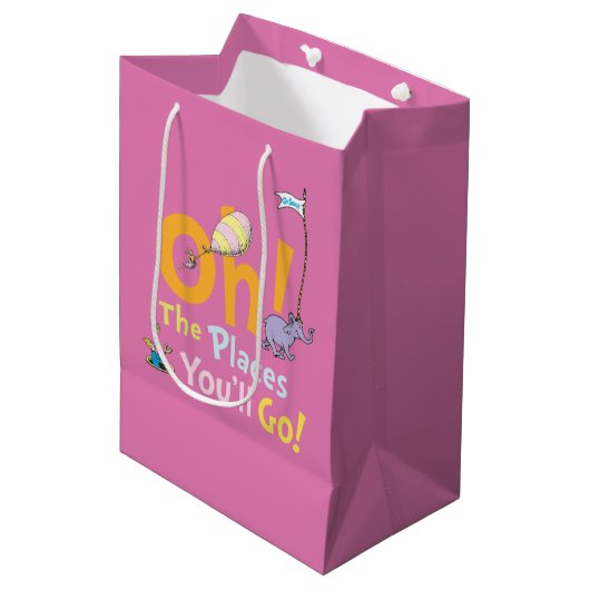 Dr. Seuss | Oh! De Plaatsen Parade Medium Cadeauzakje (Voorkant Gekanteld)