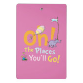 Dr. Seuss | Oh! De Plaatsen Parade Mini Klembord (Achterkant)