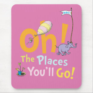 Dr. Seuss Oh! De Plaatsen Parade Muismat