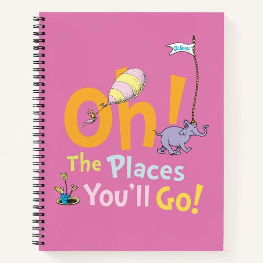 Dr. Seuss | Oh! De Plaatsen Parade Notitieboek (Voorkant)