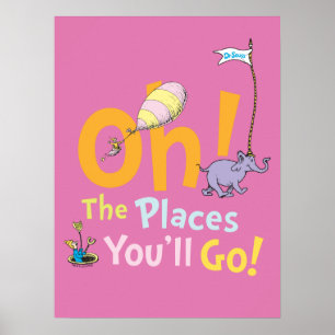 Dr. Seuss   Oh! De Plaatsen Parade Poster