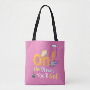 Dr. Seuss   Oh! De Plaatsen Parade Tote Bag