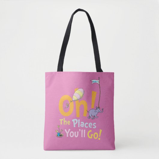 Dr. Seuss | Oh! De Plaatsen Parade Tote Bag (Voorkant)