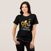 Dr. Seuss | Oh! De Plaatsen Parade Tri-Blend Shirt (Voorkant volledig)