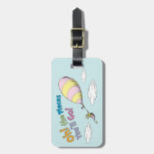 Dr. Seuss | Oh, de plaatsen waar je gaat! Bagagelabel (Voorkant verticaal)