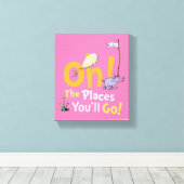 Dr. Seuss| Oh, de plaatsen waar je gaat! Canvas Afdruk (Insitu (Houten vloer))