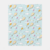 Dr. Seuss | Oh, de plaatsen waar je gaat! Fleece Deken (Voorkant)