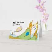 Dr. Seuss | Oh, de plaatsen waar je gaat! Folie Wenskaart (Orchidee)
