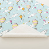 Dr. Seuss | Oh, de plaatsen waar je gaat! Sherpa Deken (3/4)