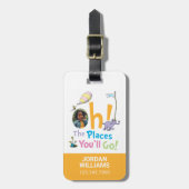 Dr. Seuss | Oh, de plaatsen waar je heen gaat! Fot Bagagelabel (Voorkant verticaal)