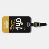 Dr. Seuss | Oh, de plaatsen waar je heen gaat! ret Bagagelabel (Voorkant horizontaal)