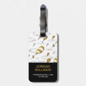 Dr. Seuss | Oh, de plaatsen waar je heen gaat! ret Bagagelabel (Achterkant verticaal)