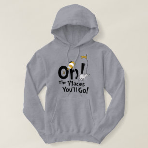 Dr. Seuss Oh, de Plaatsen Waar je Naar Toe Gaat! Hoodie