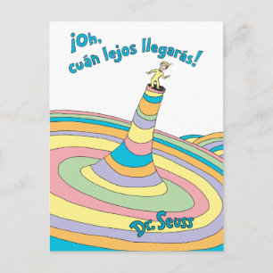 Dr. Seuss   Oh, de ver hoe ver je komt! Briefkaart