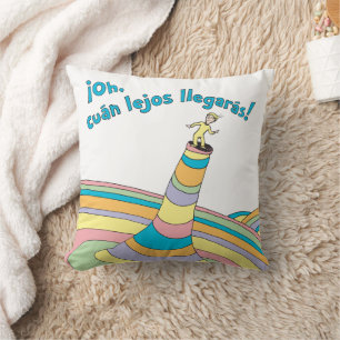 Dr. Seuss   Oh, de ver hoe ver je komt! Kussen
