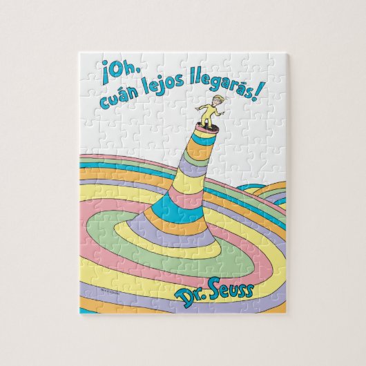 Dr. Seuss | Oh, de ver hoe ver je komt! Legpuzzel (Verticaal)