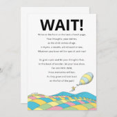 Dr. Seuss | Oh, het bordje van het gastenboek Kaart (Voorkant / Achterkant)