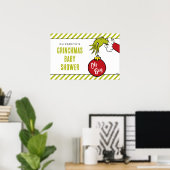 Dr. Seuss | Oh jongen Grinch Baby Shower Poster (Thuiskantoor)