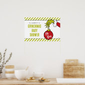 Dr. Seuss | Oh jongen Grinch Baby Shower Poster (Keuken)