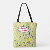 Dr. Seuss| Ondertekening Sam-I-Am Holding Tote Bag (Achterkant)