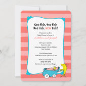 Dr. Seuss | One Fish - Girl Baby shower Kaart (Voorkant)