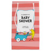 Dr. Seuss | One Fish - Girl Baby shower Klein Cadeauzakje (Voorkant)