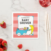 Dr. Seuss | One Fish - Girl Baby shower Servet (Insitu)
