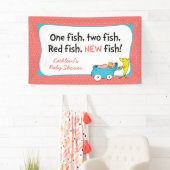 Dr. Seuss | One Fish - Girl Baby shower Spandoek (Insitu)