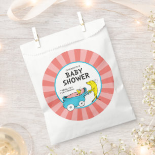 Dr. Seuss   One Fish - Meisje Baby Borrel Bedankzakje