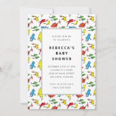 Dr. Seuss - One Fish, Two Fish | Baby Shower Kaart (Voorkant)